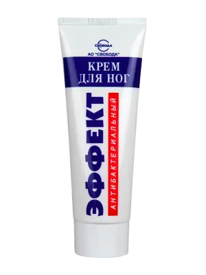 Эффект крем для ног антибактериальный 80 г 