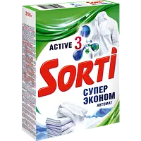 Sorti автомат супер эконом стиральный порошок 350 гр