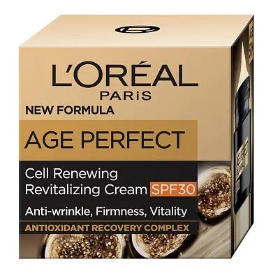 L'Oreal Paris восстанавливающий дневной крем spf 30 для лица age perfect  50 мл
