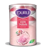 Duru мыло туалетное Fresh Цветочное облако 4шт по 100г