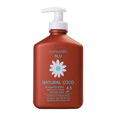 Camomilla Blu гель для интимной гигиены natural coco с кокосом 300 мл 