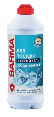 Sarma гель для мытья посуды сода эффект 500 мл