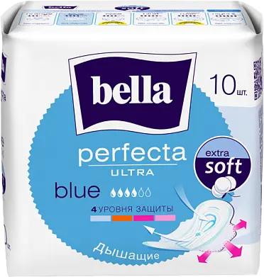 Прокладки супертонкие BELLA ULTRA Е, 10шт