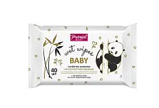 Premial салфетки влажные для детской гигиены с алоэ вера 40 шт