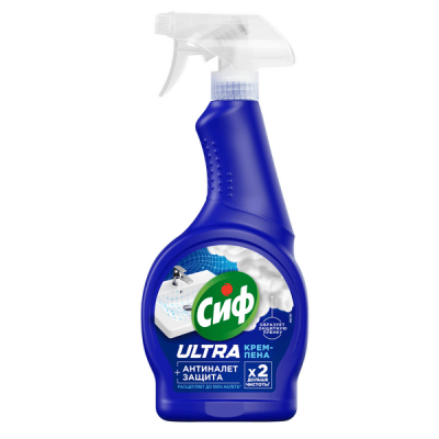 Сиф чистящее средство спрей антиналет для ванной для сантехники 500 мл 