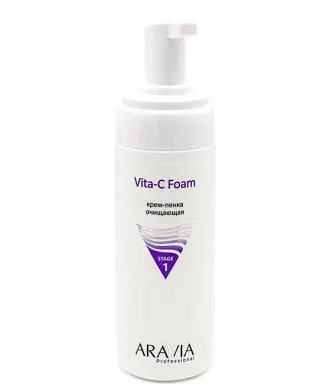 Aravia Professional крем-пенка очищающая 160мл