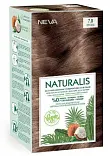 Naturalis стойкая крем краска для волос 7.0 интенсивный каштановый