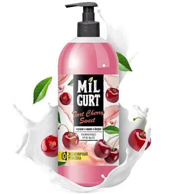 MILGURT вишня и черешня в йогурте 860 г