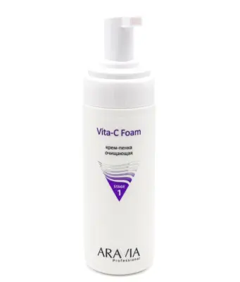 Aravia Professional крем-пенка очищающая 160мл 