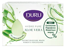 Duru hydro pure туалетное мыло алоэ вера 106 г