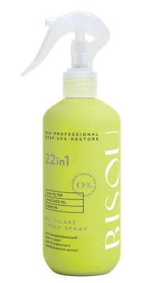 Bisou Prof крем спрей восстанавливающий deep sos restore 22в1 250 мл 