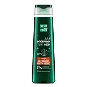 Чистая Линия шампунь для мужчин для активации роста волос с перечной мятой и кофеином 400 мл