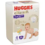 Huggies Soft подгузники трусики 9-14 кг 4 размер 21 шт