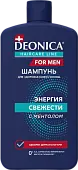 Deonica for men шампунь для волос энергия свежести 750 мл