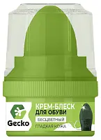 Gecko крем блеск для обуви 60 мл бесцветный