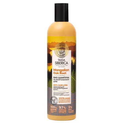Siberica шампунь против выпадения волос укрепляющий био 400 мл 