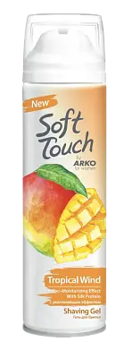 Soft Touch by arko for women гель для бритья тропическая свежесть 200 мл