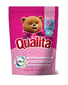 Qualita кислородный многофункциональный отбеливатель пятновыводитель для ткани и поверхностей дой пак 1000 гр