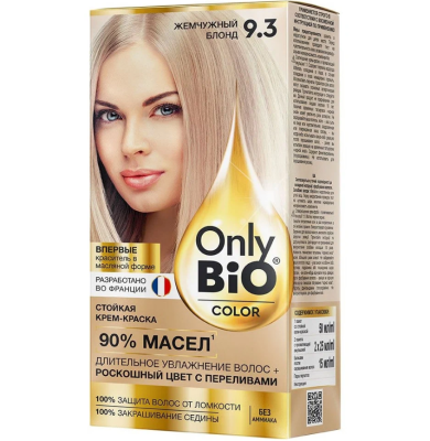 Only Bio Color краска для волос тон 9.3 жемчужный блонд 