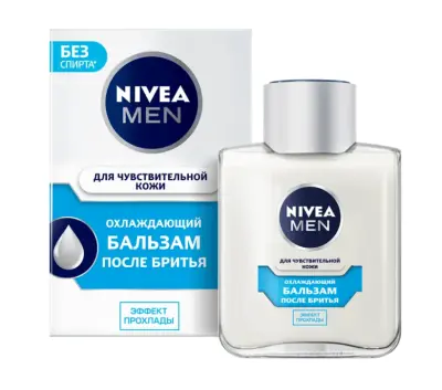Nivea Men бальзам после бритья для чувствительной кожи охлаждающий 100 мл 