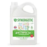 Synergetic биоразлагаемый концентрированный гель для стирки 2 в 1 c пятновыводителем 3,75 л 125 стирок