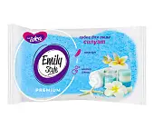 Fresh idea губка для тела силуэт крупнопористый поролон форма восьмерка 140*90*50 1 шт