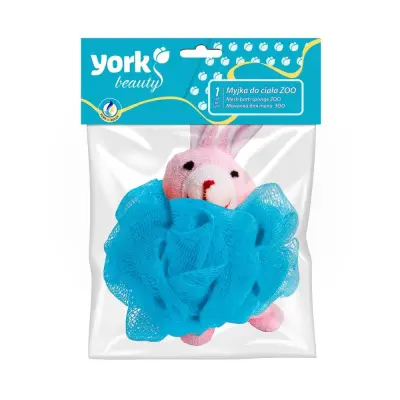 York мочалка для тела зоо 