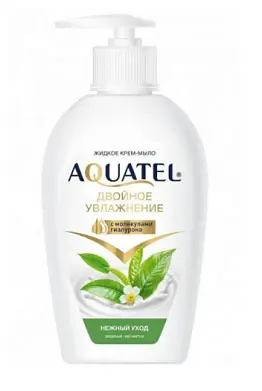 ВЕСНА Aquatel Крем-мыло жидкое зеленый чай матча, 280 г