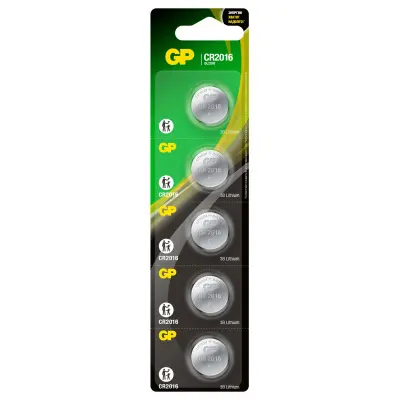 GP батарейки 1 шт - 1 блистер 5 батареек 