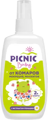 Picnic Baby спрей от комаров 120 мл 