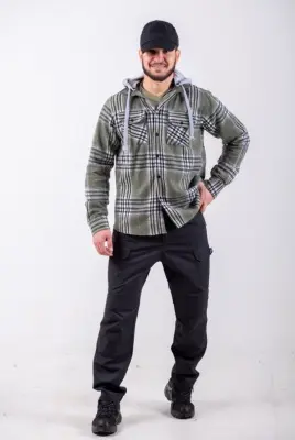 Black Rams рубашка 003 светло хаки размер L 