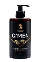 Q’men гель для душа мужской энергия природы, 410 мл