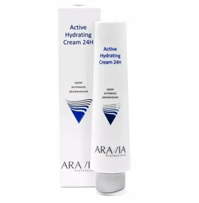 Aravia Professional крем для лица активное увлажнение 100мл 