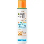 Garnier Ambre Solaire детский солнцезащитный сухой спрей эксперт защита анти песок 50 150 мл