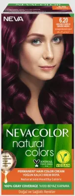 Nevacolor Natural Colors стойкая крем краска для волос 6.20 орхидея фиолетовый 