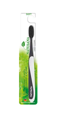 Natusana deep clean soft зубная щетка