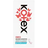 Kotex ежедневные прокладки ультратонкие deo 20 шт