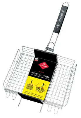 FORESTER. Решетка-гриль со съёмной ручкой, универсальная, 24 х 30 см (16) 