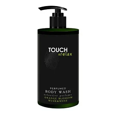 TOUCH&Relax парфюмированный гель для душа флердоранж мускус и мох 450 мл