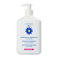 Camomilla Blu гель для душа с рисом и ромашкой для взрослых и детей 0+ ultra soft and 500 мл