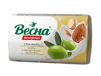 ВЕСНА ассорти туалетное мыло олива и миндальное молочко 90г