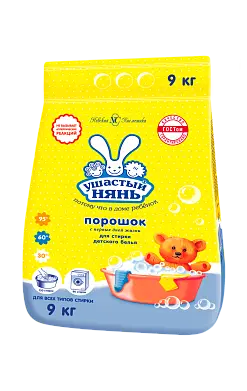 Ушастый Нянь стиральный порошок детский 9 кг