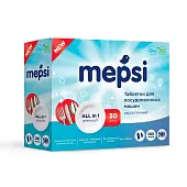 Mepsi таблетки для посудомоечных машин экологичные 30 шт