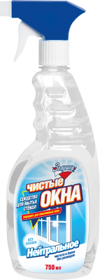 Золушка чистые окна средство для мытья окон нейтральное с триггером 750 мл 