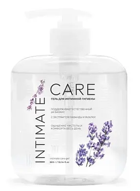 Красная Линия гель для интимной гигиены care 300 г