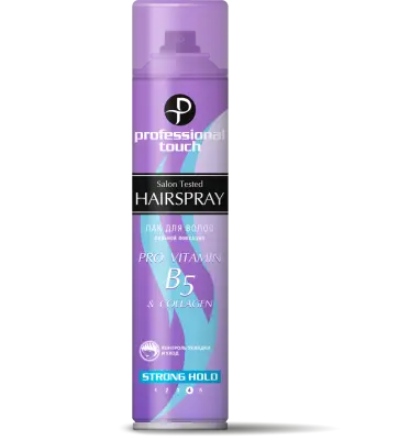 Professional Touch лак для волос pro & сильная фиксация 265 мл 