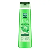 Чистая Линия шампунь укрепляющий сила и густота для всех типов волос с экстрактом крапивы без силиконов 400 мл