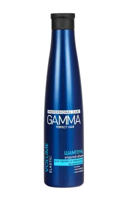 Gamma Perfect Hair шампунь для тонких волос упругий объем 350 мл 