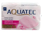 ВЕСНА Aquate Крем-мыло твердое  лепестки лотоса, (4*75 г) 300 г