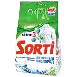 Sorti автомат активный кислород стиральный порошок 1,5 кг